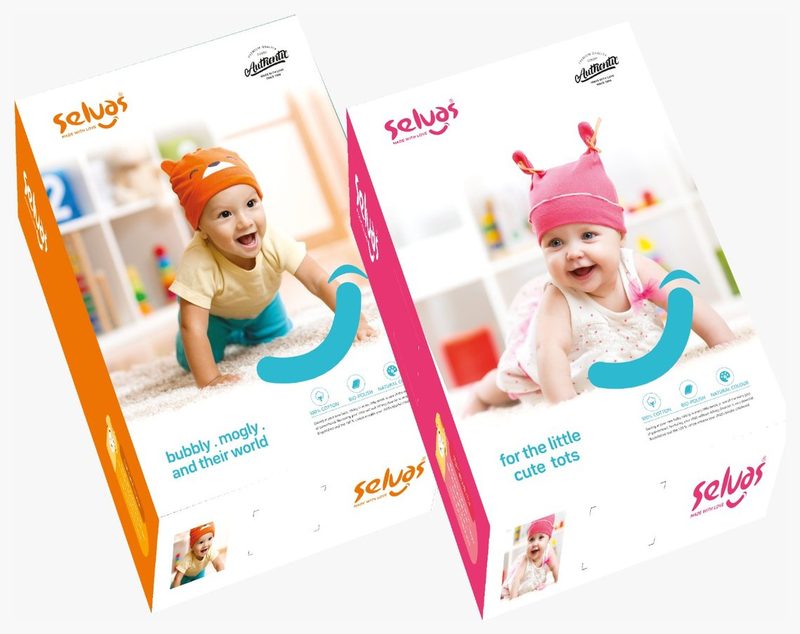 Sakhi baby-care cartons printed by Balaji Grapics, Erode