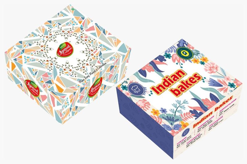 Indian Bakes bakery box printed by Balaji Grapics, Erode