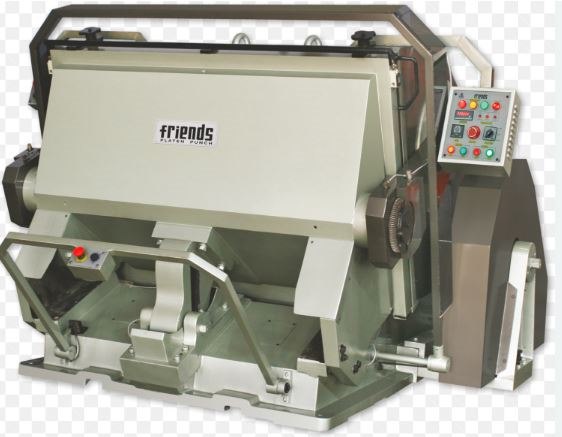 Die-cut carton sheet with the waste stripped away